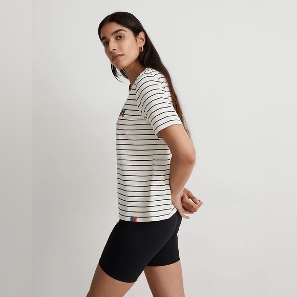 J Crew Item NL972
Madewell x KULE Unisex My Body Striped Tee - Picture 3 of 6